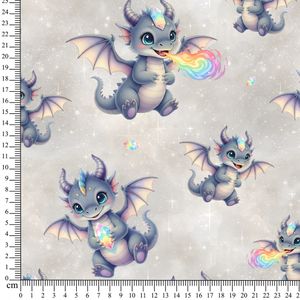 Hovedbilde French terry Lille Drage