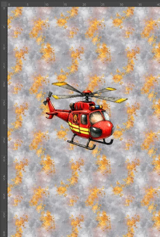 Jersey panel Brannhelter- Helikopter str.M
