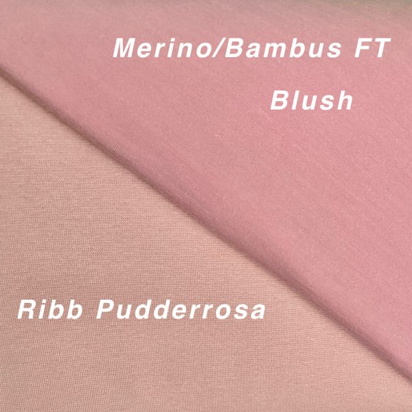 Merino/Bambus French Terry Blush