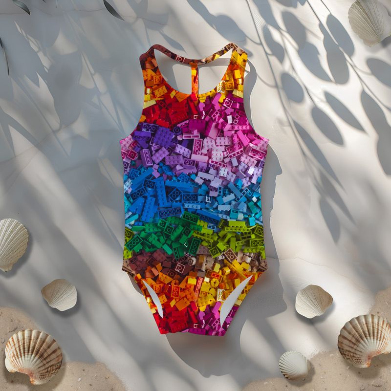 Swim-lycra - Byggeklosser