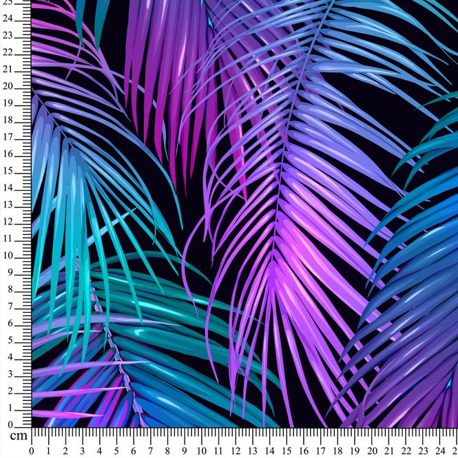 Hovedbilde Vevd viskose - Palms