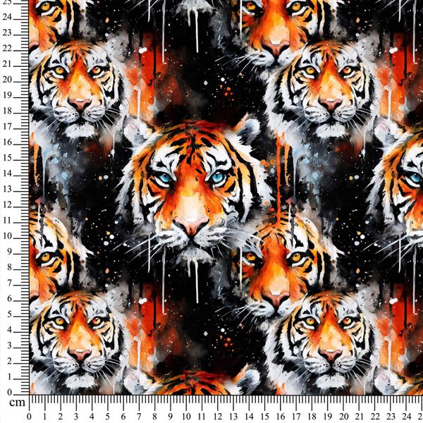 French terry Tigerblikk