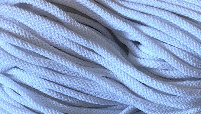 Hovedbilde Snor 5 mm Hvit