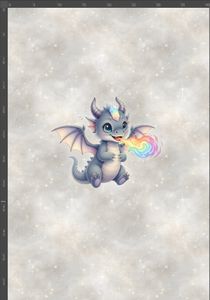 Hovedbilde Jersey panel Lille Drage, str.M