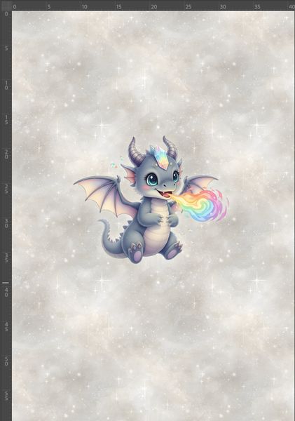 Jersey panel Lille Drage, str.M