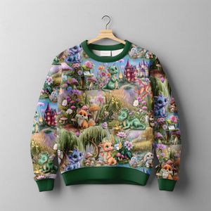 Hovedbilde Bambus French Terry Drageeventyr